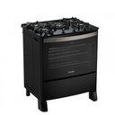 Ver imagem 1 de Fogão 5 Bocas Esmeralda Glass com Mesa de Vidro Temperado e Design Full Glass 5087 Esmaltec