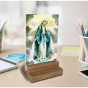 Ver imagem 2 de Placa Decorativa e Display de Mesa Virgem Maria
