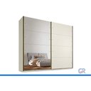 Ver imagem 2 de Guarda Roupa Casal 2 Ptas 1ESP 6GAV Hanover Off White Europa