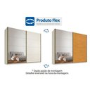 Ver imagem 3 de Guarda Roupa Casal 2 Ptas 1ESP 6GAV Hanover Off White Europa