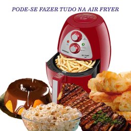 Fritadeira Sem Óleo Air Fryer 4L Mondial AF14-4L vermelha - 3