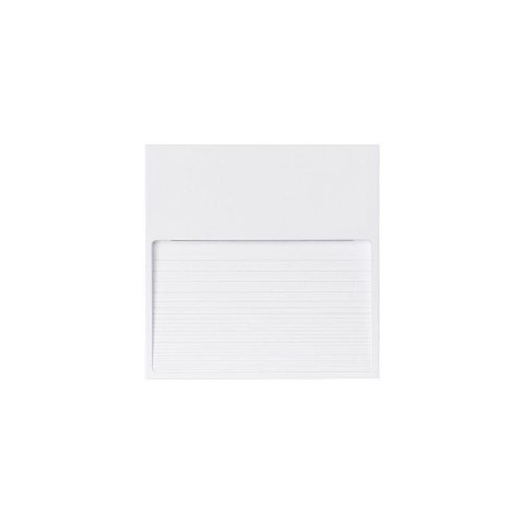 Balizador Stella Big Neu 2 de Sobrepor Led 3w Bivolt Branco - 3000k - Luz Amarela