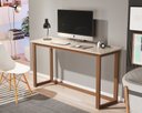 Ver imagem 2 de Mesa de Estudo 120cm Off Whitepara Quarto Pequeno Pés de Madeira