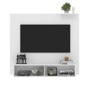 Ver imagem 3 de Painel para Tv até 55 Polegadas Tucson 1 Porta Ripado Branco/freijó - Jcarvalho