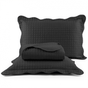 Ver imagem 2 de Cobre Leito Colcha Casal 3 Peças Dupla Face Micro Percal 150 Fios Matelado Mosaico