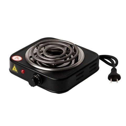 Fogão Elétrico Portátil 1 Boca de Mesa Cooktop 1000W c/ Inmetro