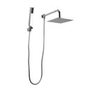 Ver imagem 3 de Ducha Chuveiro Inox 304 20x20 Cm com Ducha Manual em Abs