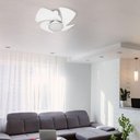 Ver imagem 3 de Ventilador de Teto Venti-Delta 130W 84 cm 4 Pás Branco Tornado 220V
