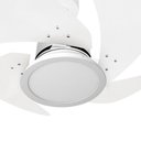 Ver imagem 2 de Ventilador de Teto Venti-Delta 130W 84 cm 4 Pás Branco Tornado 220V