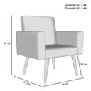 Ver imagem 3 de Kit 20 Poltronas: Elegância e Glamur Absolutos no Salão Marrom