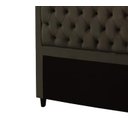 Ver imagem 2 de Cabeceira Baronesa Plus King Size 1950mm Veludo Cacau - Simbal