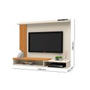 Ver imagem 6 de Painel para Tv até 52 Polegadas Intense Ripado com Prateleira - Móvebrinque