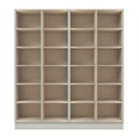 Ver imagem 6 de Cristaleira 200cm 4 Portas com LED e Vidro Reflecta Temperado 100% MDF Fineze Bege/Areia HP