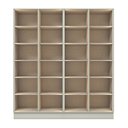 Ver imagem 6 de Cristaleira 200cm 4 Portas com LED e Vidro Reflecta Temperado 100% MDF Fizneze Bege/Areia HP