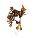 Ver imagem 1 de Sineta Sino de Bronze de Parede Modelo Bruxa de Alumínio