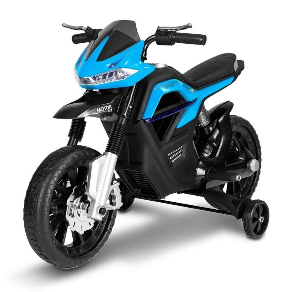 Mini Moto Infantil Big Trail 6v Azul - Belfix