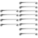 Ver imagem 1 de Alça Apoio 50Cm Barra Suporte Anti Queda Kit 11 Uni Idoso Gestante Cadeirante PCD Banheiro Box Anti 