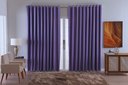 Ver imagem 1 de Cortina para Sala Quarto Blackout Tecido 2,70x1,80 Ellegance:lilas