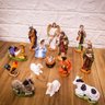 Presépio Jesus Manjedoura Família Sagrada 15 Peças - 5
