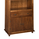 Ver imagem 3 de Estante Sevilha com 1 Gaveta e 2 Portas Pés Torneados Meyer Móveis - Imbuia Glazer