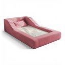Ver imagem 7 de Cama Montessoriana Infantil Noah 100% Espuma com Colchão Bouclê Rosa - Desk Design