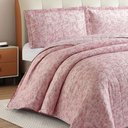 Ver imagem 3 de Kit Cobre Leito Colcha Anarruga Estampada Campestre 3 Peças Queen 240x260cm Sonhare