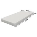 Ver imagem 4 de Sofá Cama com Colchão Solteiro Madeira Maciça Reforçada Branco Repleta