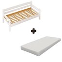 Ver imagem 5 de Sofá Cama com Colchão Solteiro Madeira Maciça Reforçada Branco Repleta