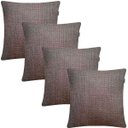 Ver imagem 1 de Kit 4 Capas de Almofadas Linho Lincoln 45x45cm Escolha a Cor:cinza