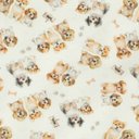 Ver imagem 2 de Kit com 2 Babadores Bebê Menino Doguinhos Marrom - Hug