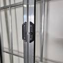 Ver imagem 4 de Jlt Vitro 4 Folhas sem Bandeira com Grade C/ Vidro Liso Brilhante - Economica - 100x100 (0401)