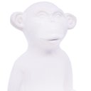 Ver imagem 2 de Enfeite Decorativo Macaco Yoga Meditação Cerâmica Branco 17 Cm F04 - D’Rossi