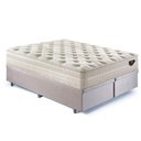 Ver imagem 2 de Base Box Baú Bipartido Casal 138x188 Suede com Colchão Audaz Molas Ensacadas