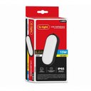 Ver imagem 5 de Luminária Tartaruga 15W IP65 6500k Branca Fria Preta g-Light 90mm