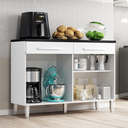 Ver imagem 2 de Balcão de Cozinha 2 Portas 2gav 1,20m Branco