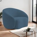 Ver imagem 2 de Poltrona Orgânica Luxo Recepção Amore Linho - Amarena Móveis