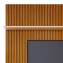 Ver imagem 3 de Rack Bancada com Painel Luna Cinamomo/off White para Tv até 75” - Madetec