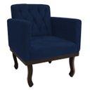 Ver imagem 4 de Kit Diva Recamier Diana 160cm Lado Esquerdo e 01 Poltrona Classic Suede - Doce Sonho Móveis RECAMIER