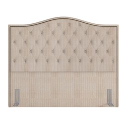 Cabeceira Casal 140cm Siena P02 Linho Bege Cru - Mpozenato - 1