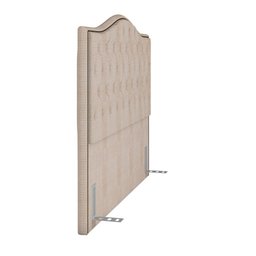 Cabeceira Casal 140cm Siena P02 Linho Bege Cru - Mpozenato - 3