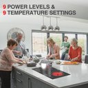 Ver imagem 4 de Gtkzw Cooktop Elétrico 24" 2400w com 2 Queimadores e Tela Touch Led