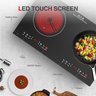 Gtkzw Cooktop Elétrico 24" 2400w com 2 Queimadores e Tela Touch Led - 7