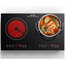 Ver imagem 1 de Gtkzw Cooktop Elétrico 24" 2400w com 2 Queimadores e Tela Touch Led