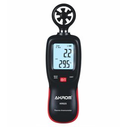 Termo-anemômetro com Certificado de Calibração - Akrom Kr925 - 1
