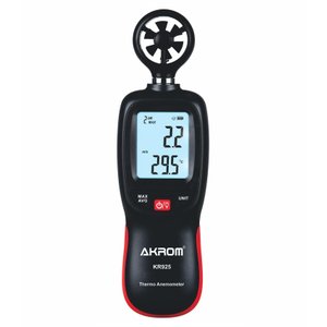 Termo-anemômetro com Certificado de Calibração - Akrom Kr925