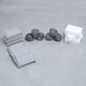 Kit esponjas aço inox, poliéster e melamina 15 peças Simplo - 4