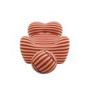 Ver imagem 2 de Poltrona Up5 Bb Italia La Mamma com Puff Listrado Vermelha