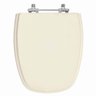 Assento Sanitario Poliester Monte Carlo Creme para Vaso Deca - 1