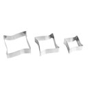 Ver imagem 1 de Molde Inox Cookie 3 Peças Moda do Chef