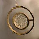 Ver imagem 1 de Pendente Redondo Regulável Metal Dourado e Vidro LED 8W Bivolt PARIS LUZ